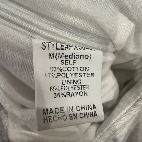 URBAN DAIZY WOMENS MEDIUM PLEATED GRAY HEATHER SKORT NWOT - Picture 6 of 8